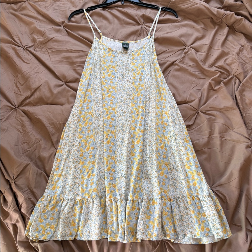 Floral Spaghetti Strap Dress